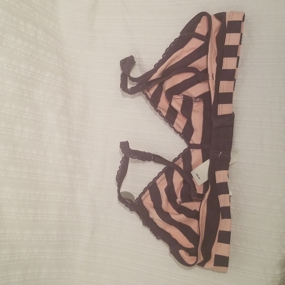 Gap Body Striped Bralette, M - Picture 6 of 8